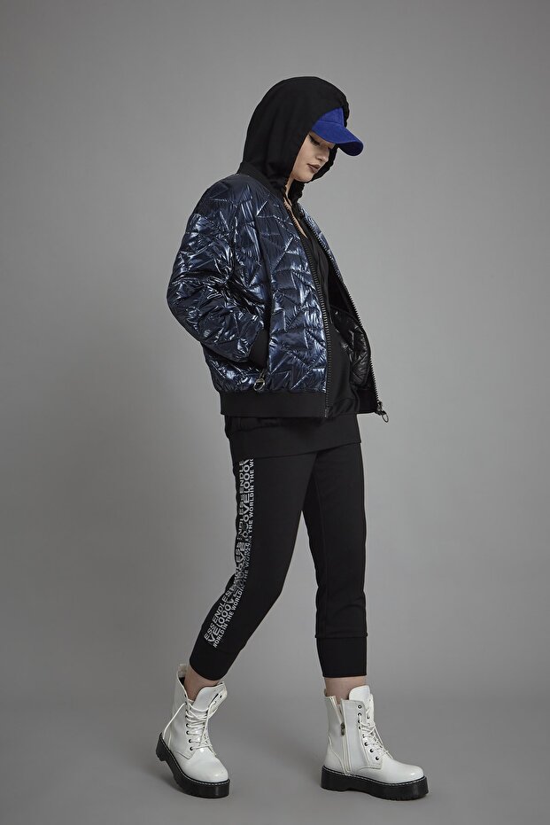 Kapitoneli Şişme Mont - 1