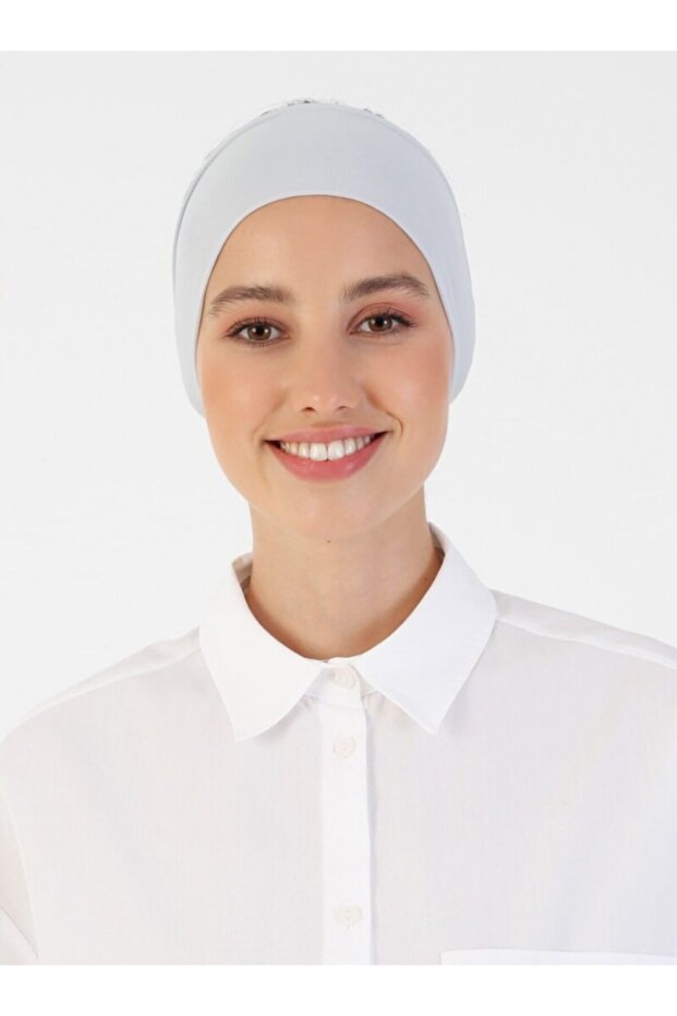 Parisian Bandana Bone - Ultra Light Bandana - Light Gray - (St358), (Id 3435828)