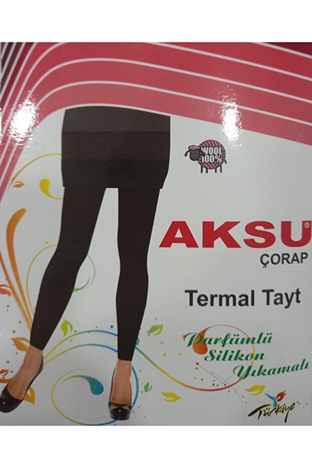 Termal Soft Örme Parfümlü Tayt - 2