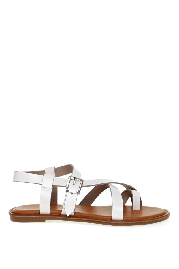 Ekru Sandalet - 2
