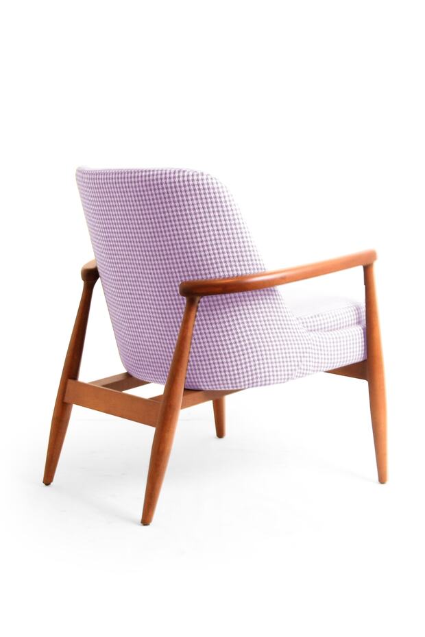 Kaz Ayağı Açık Mor Berjer - 3