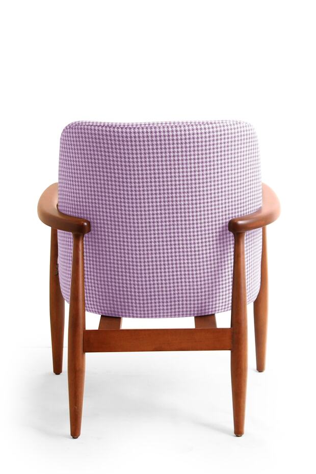 Kaz Ayağı Açık Mor Berjer - 4