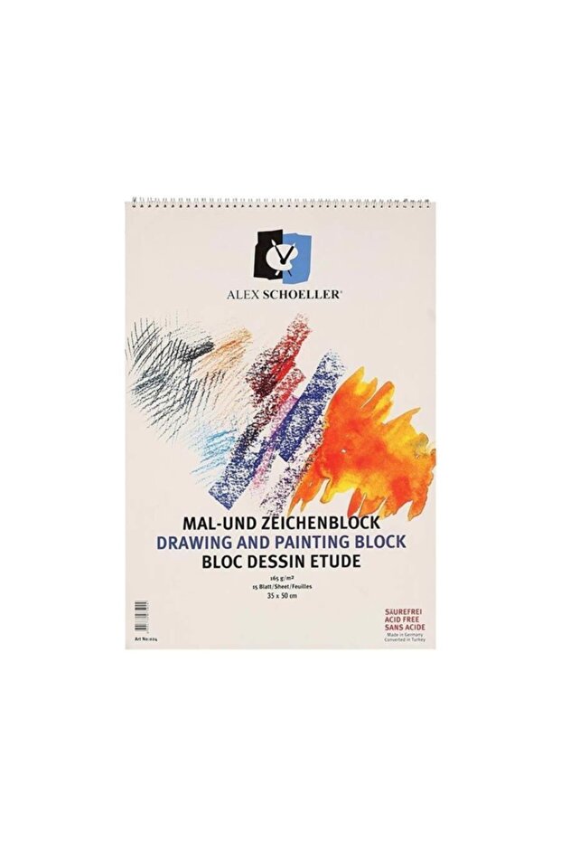 35x50 Drawing Book 165 Gr (textured Page Structure)