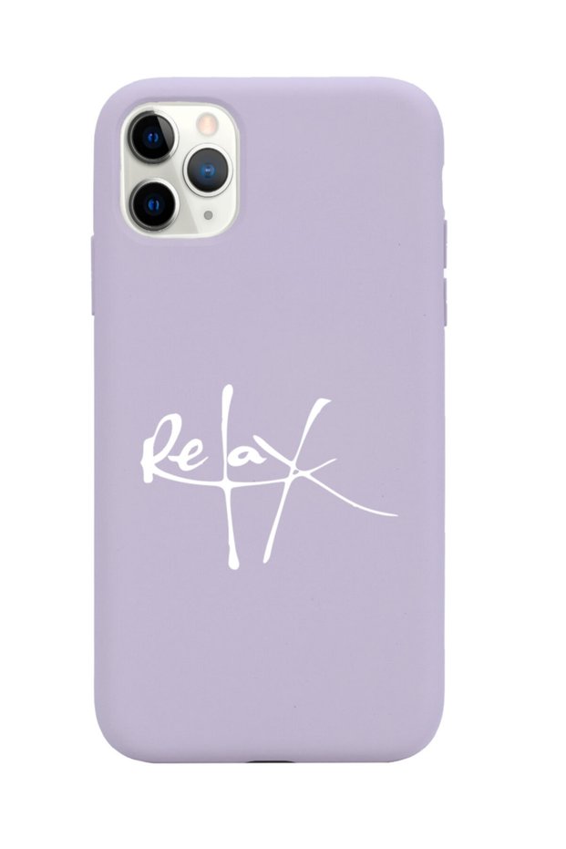 حافظة هاتف Relax Design Lilac Launch متوافقة مع هاتف Iphone 11 Pro