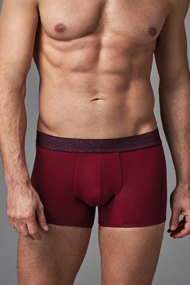 Bordo Penye Compact Örümcek Erkek Boxer - 1