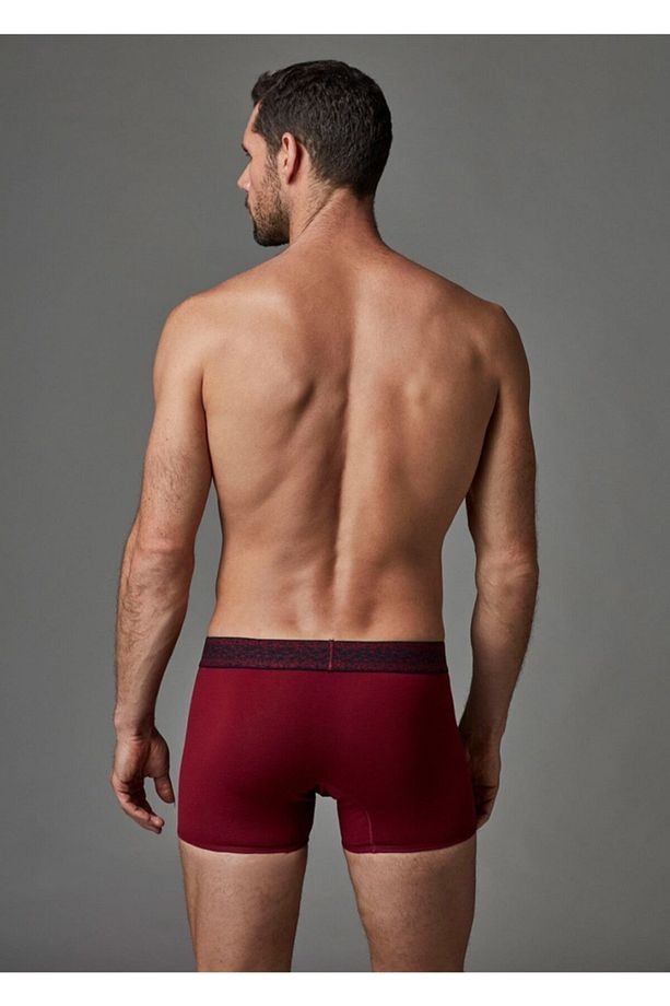 Bordo Penye Compact Örümcek Erkek Boxer - 2