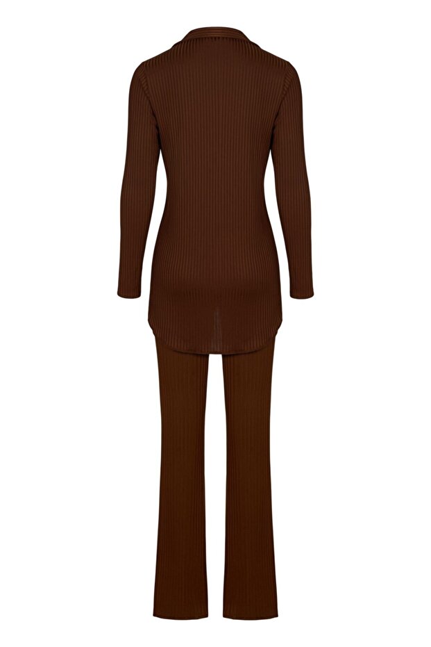 بدلة بنية مزدوجة - 3