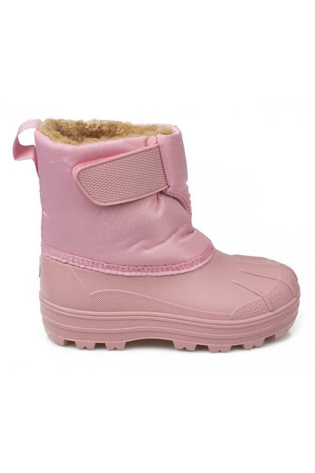 W10259 Neu Çocuk Kürklü Pembe Bot - 2