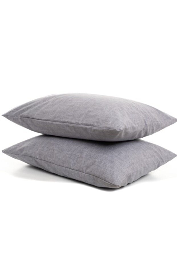 غطاء وسادة رمادي رانفورس 2-pack 50x70 من Mer-tim