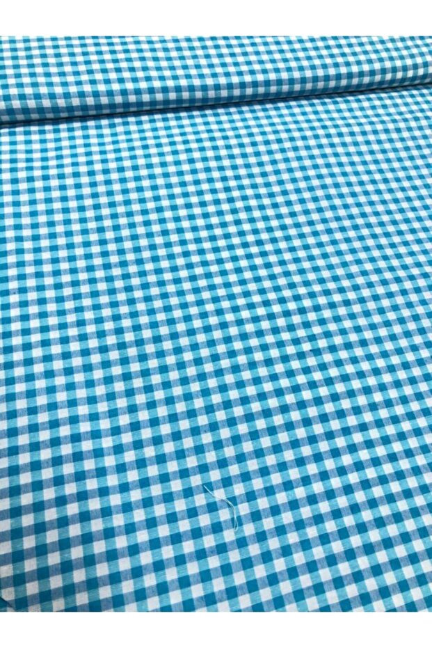 قماش زفير باللون الفيروزي - 1