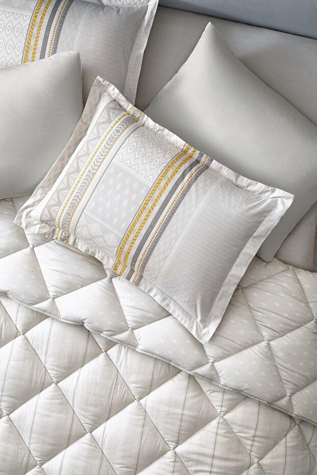 Pamena Çift Kişilik Uyku Seti - Gri - 3