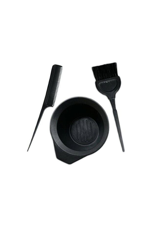Hair Dye Brush, Teasing Comb, Dye Container, Hair Dyeing Set