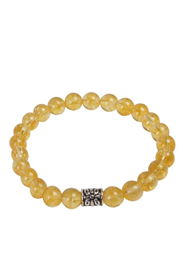 Rutil Quartz with Yellow Tourmaline