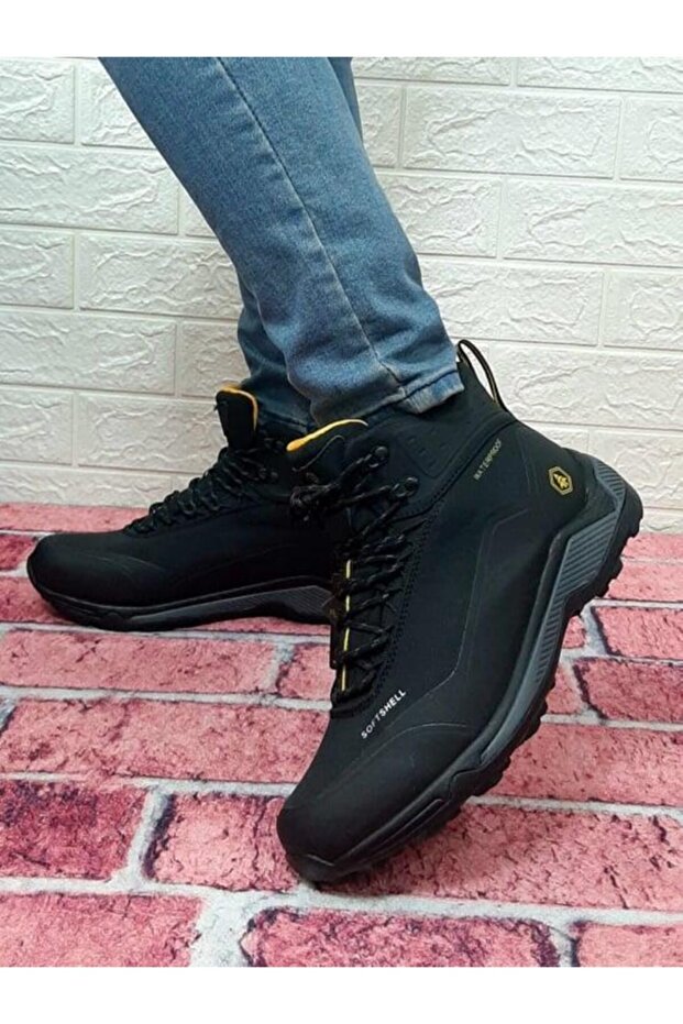 Hammerjack 21664 Bond Black Softshell Waterproof Outdoor Men's Boots