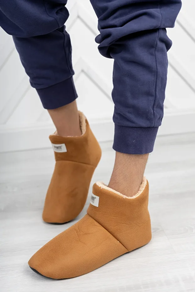 Unisex Panduf Ev Botu Yumuşak Ses Yapmaz Taban - 1