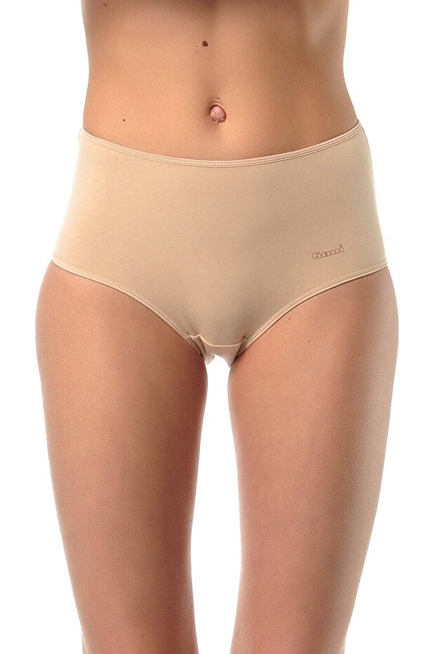 Kadın Siyah Basic Maxi 2'li Külot - 4