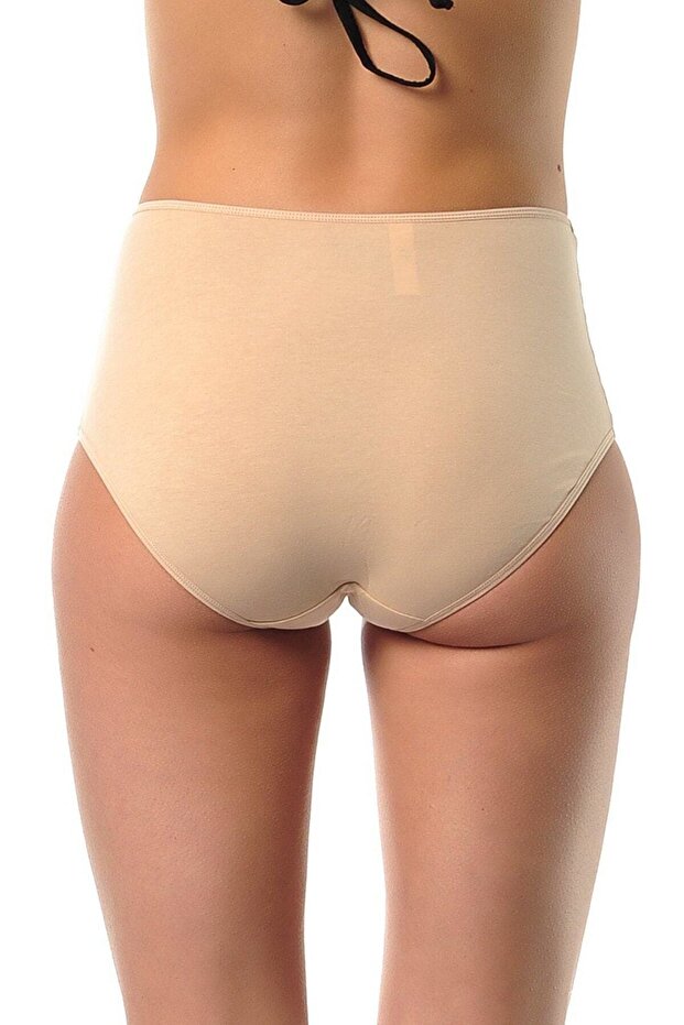 Kadın Siyah Basic Maxi 2'li Külot - 5