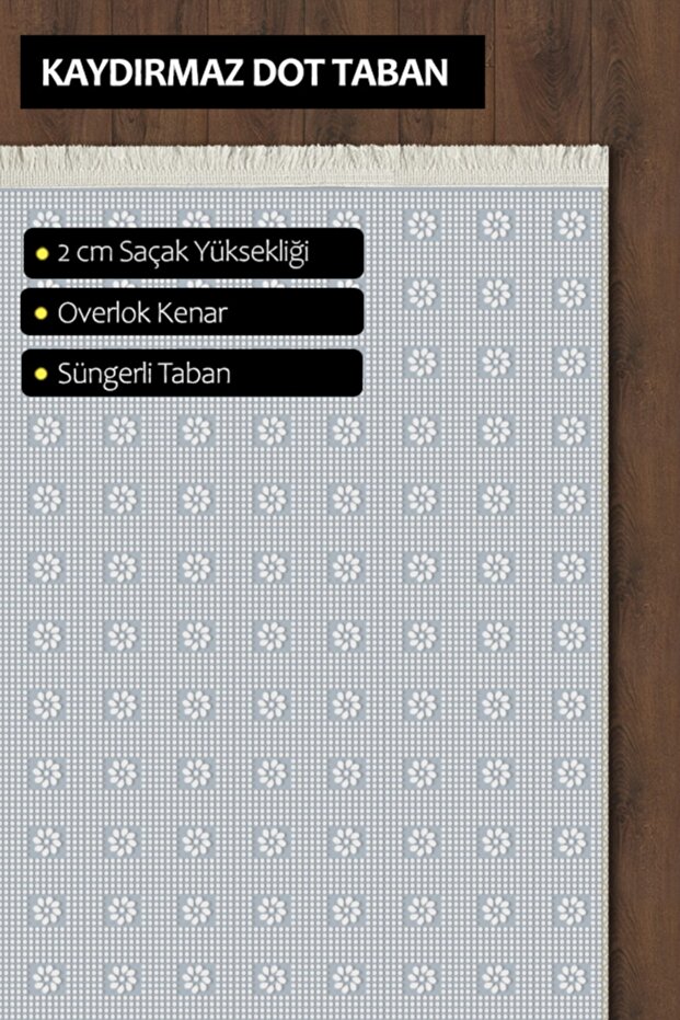 Ecru Non-Slip Based - Snake Washed Thin Digital Printed Runner Carpet - 3