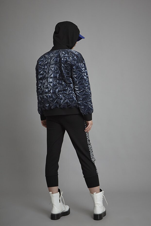 Kapitoneli Şişme Mont - 2