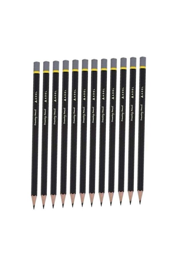 Graduated Pencil Black Pencil "hb" (hb) 1 Piece