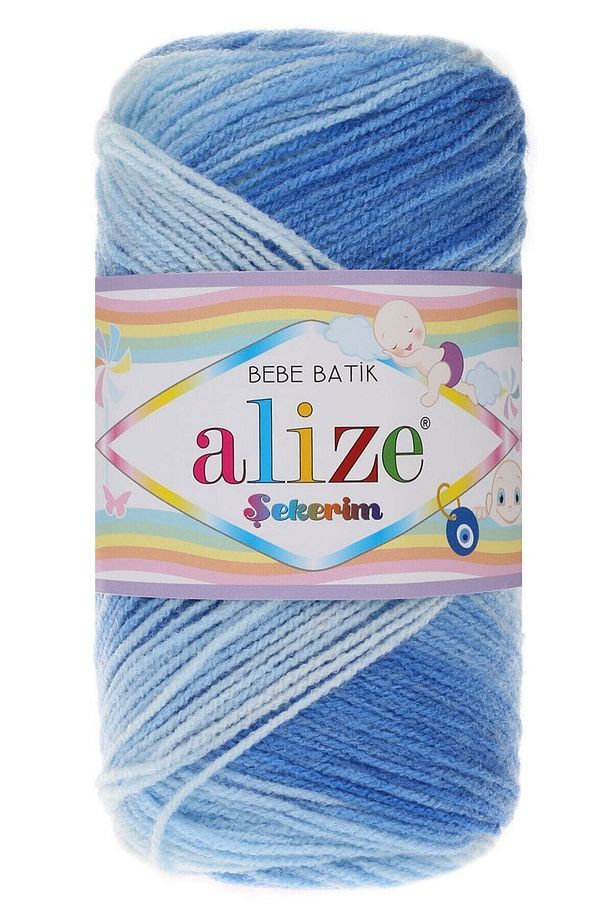 Şekerim Bebe Batik 3481 Örgü İpi - 1