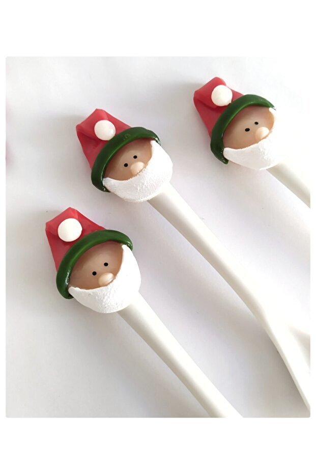 1 Adet Noel Baba Porselen Kahve,reçel,tatlı Kaşığı - 1