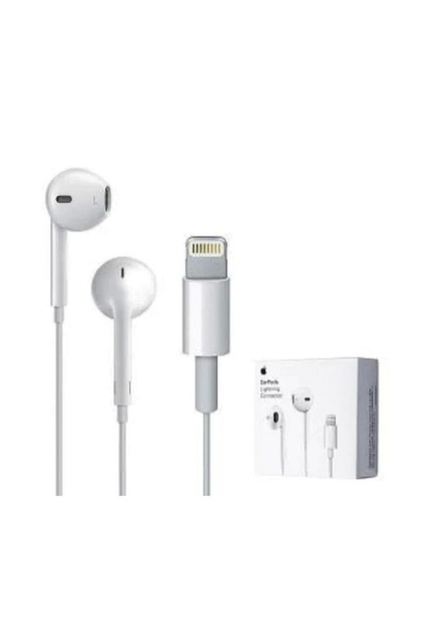 Ios Lightning Kulaklık 7 7 Plus 8 8 Plus X Xs Max Xr Uyumlu Tak Çalıştır Kutulu Kulaklık - 1