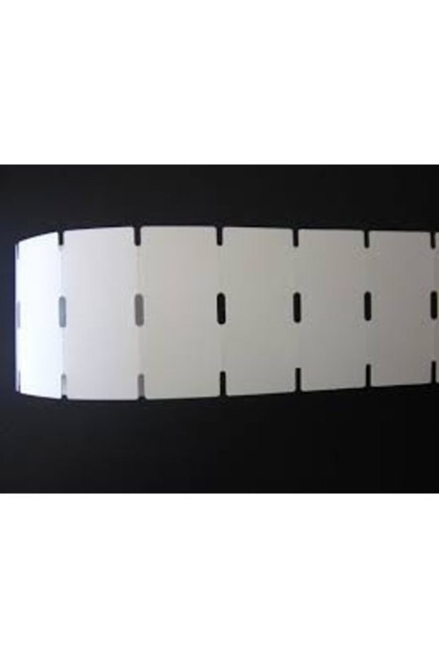 38X100 Horizontal Laminated Thermal Cardboard Shelf Label 500 Pcs