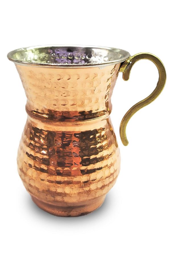 Maraş El Dövmesi Bakır Ayran Bardağı - 2