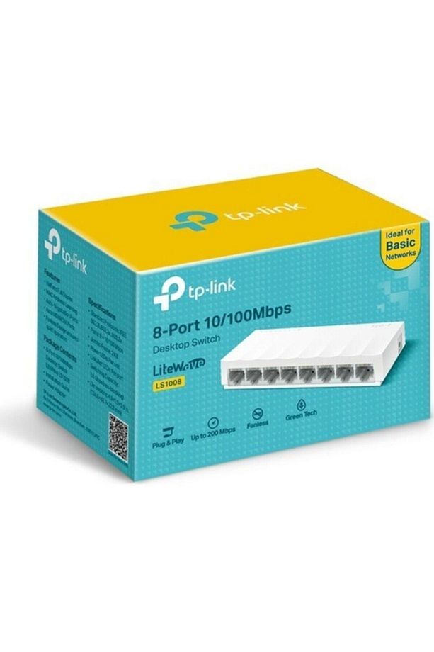 Ls1008 8-port 10/100mbps Masaüstü Switch - 1
