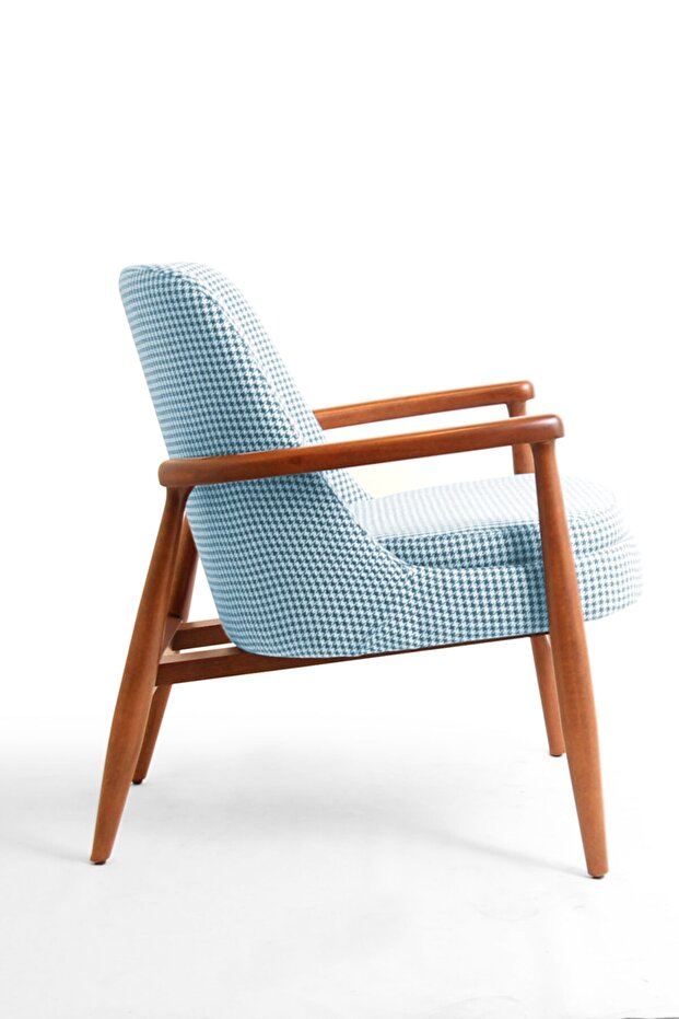 Kaji Kaz Ayağı Mavi Berjer - 2