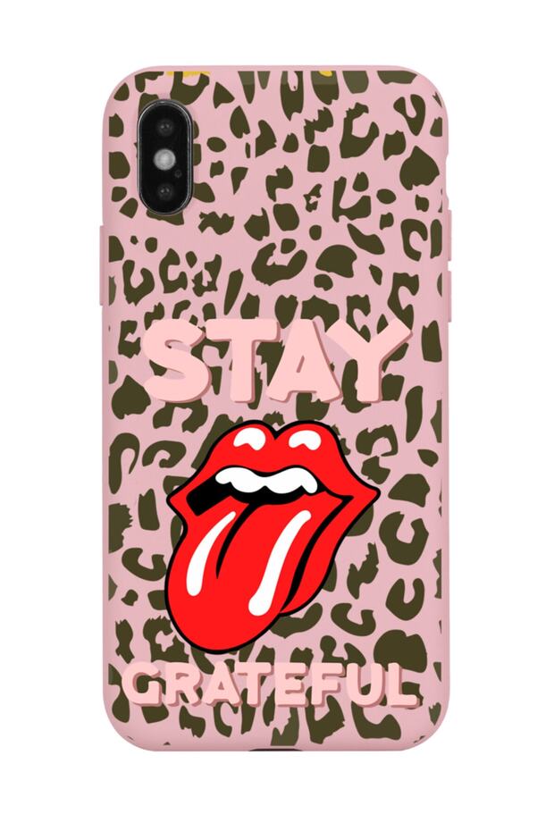 iPhone XS Max Compatible Stay Grateful Designed Powder Launch Phone Case
