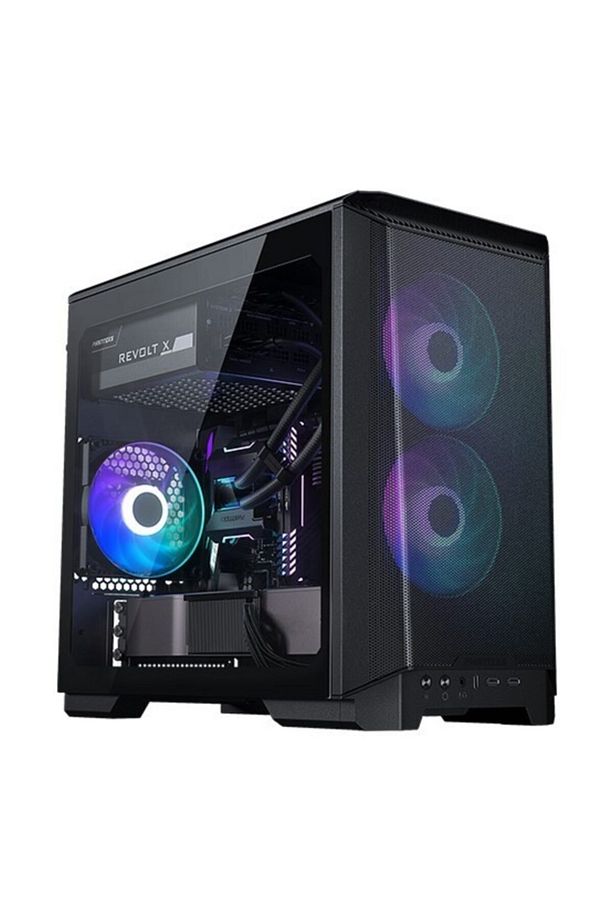 Eclipse P200a Mini-itx, Oyuncu Bilgisayar Kasası - Siyah ** Sadece Mini-itx Anakart Destekler ** - 2