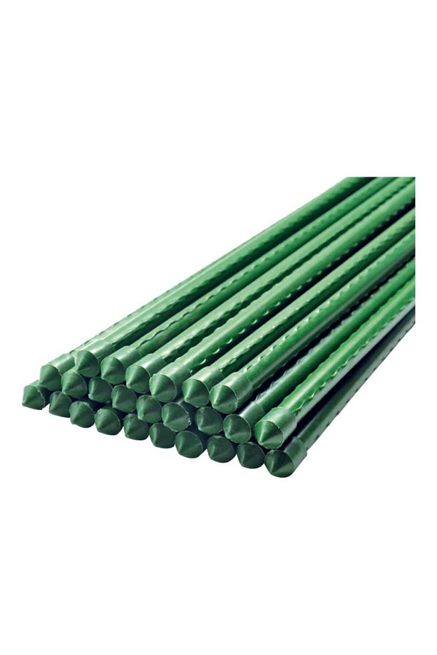 Bitki Destek Çubuğu Metal Üzeri Pvc Kaplı 8mm 90cm 5 Adet - 2