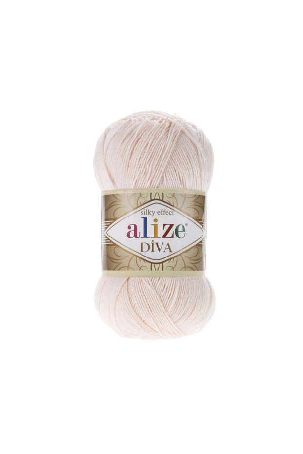 Diva 382 Skin Colored Hand Knitting Yarn - 5 Pieces