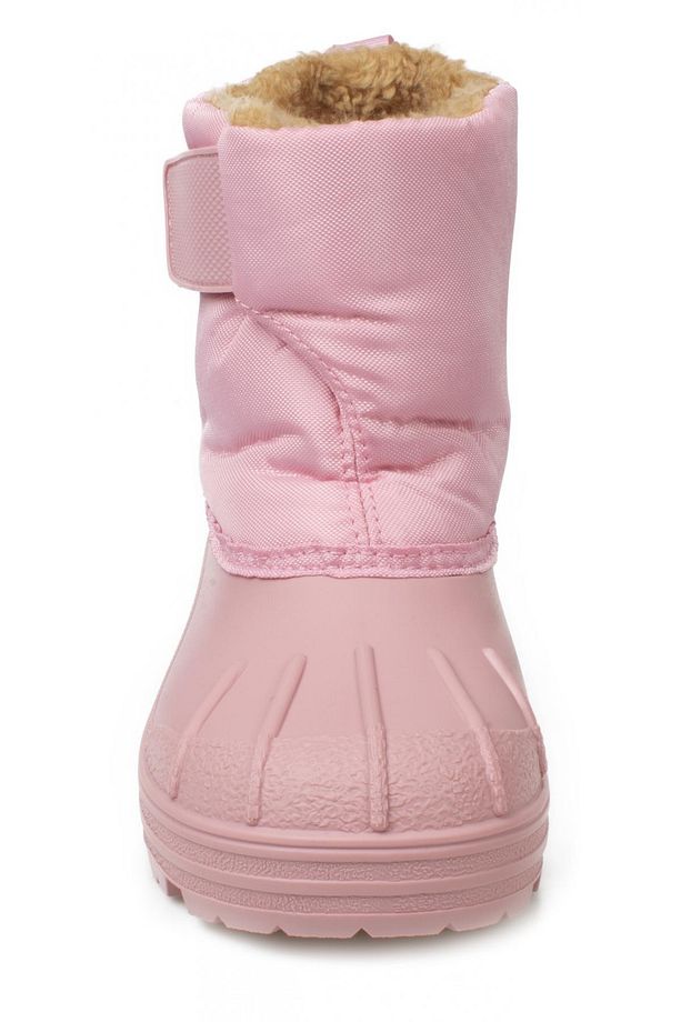 W10259 Neu Çocuk Kürklü Pembe Bot - 3