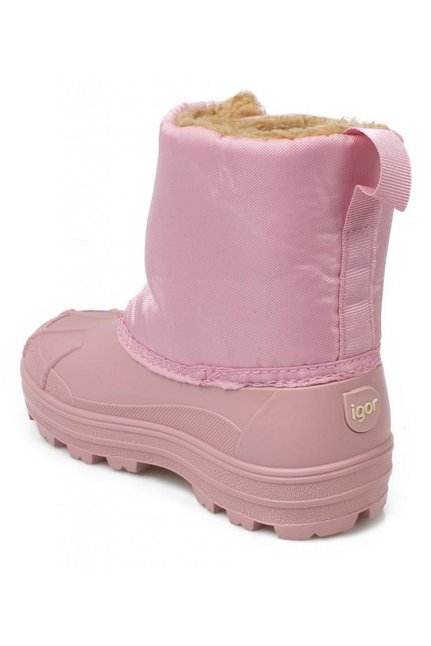 W10259 Neu Çocuk Kürklü Pembe Bot - 4