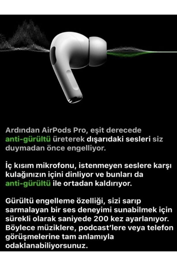 Samsung Note 10 Lite Android Uyumlu Pro Airbods True Wireles Bluetooth Kulaklık - 2