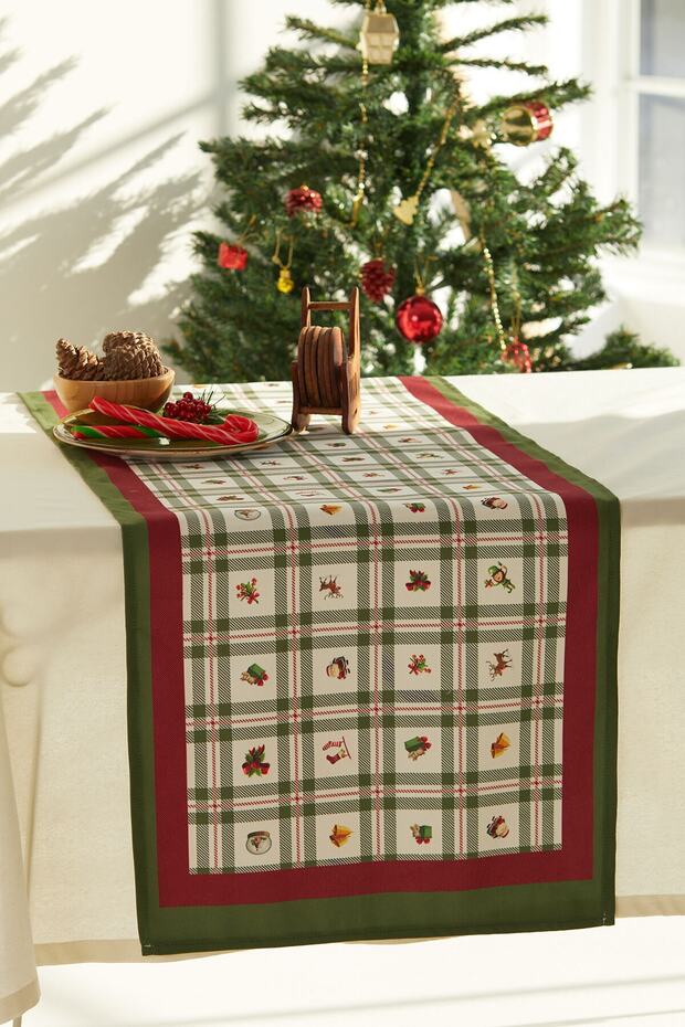 Pötikareli Yılbaşı Runner 45x140 - 1