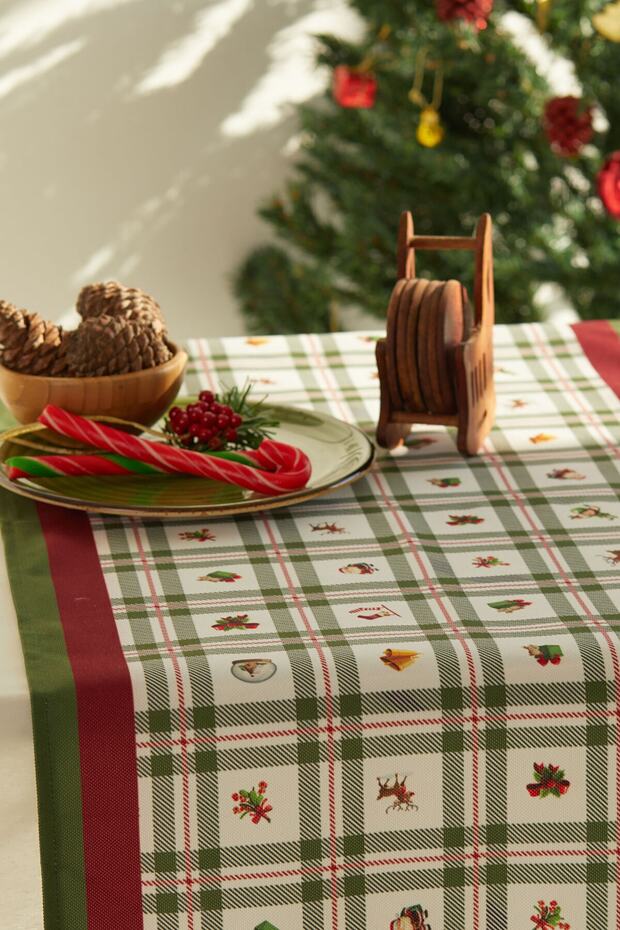 Pötikareli Yılbaşı Runner 45x140 - 2