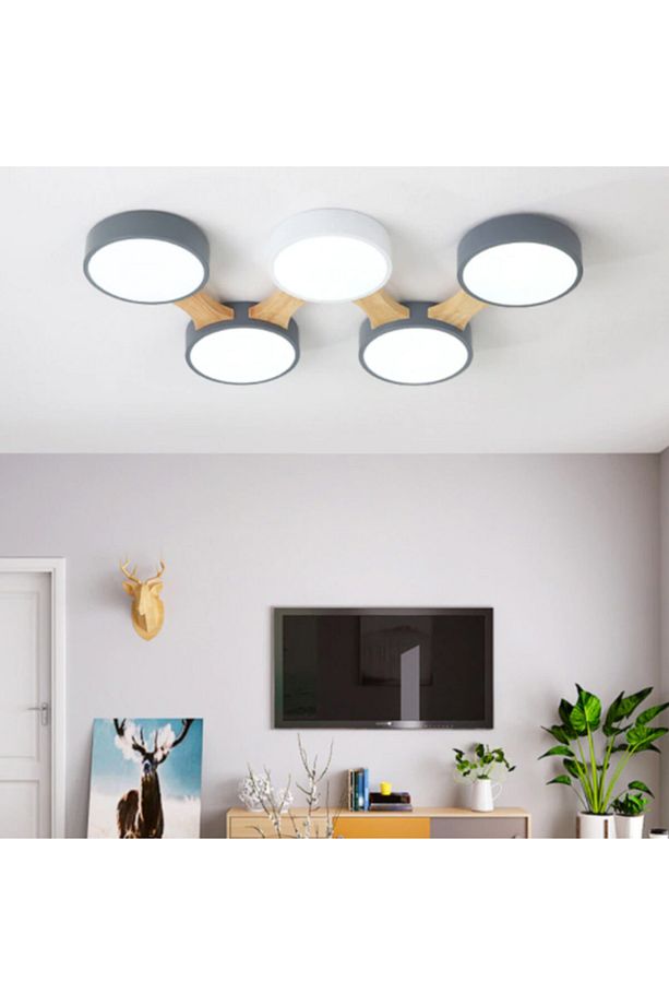 Minimalist Modern Led 5’li Avize - 2