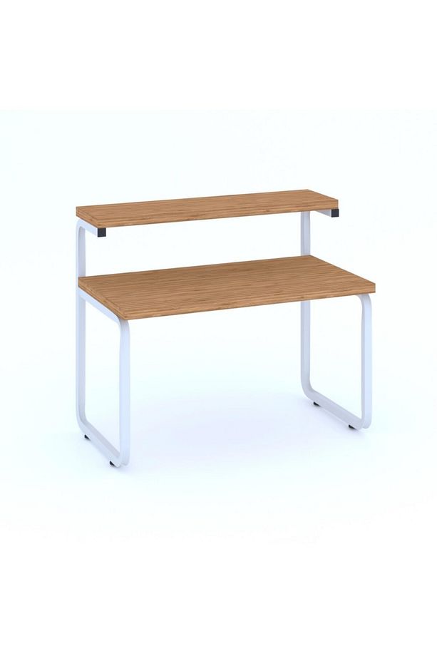 Mutfak Organizer Tezgah Üstü Metal Raflı Mikrodalga Fırın Standı Çay Kahve Standı - 2