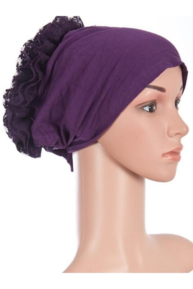 Mor Topuzlu Hazır Boneller - 1