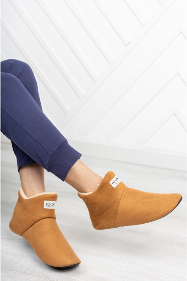 Unisex Panduf Ev Botu Yumuşak Ses Yapmaz Taban - 3