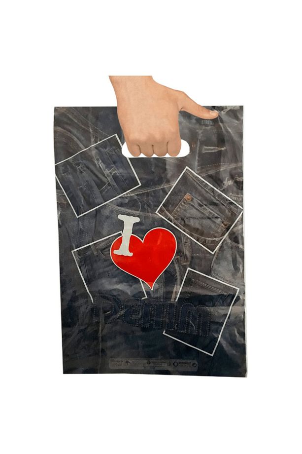 Takviyeli Poşet Renkli Mağaza Poşeti No: 4 40x50 Cm 50 Adet 50 Adet - 6