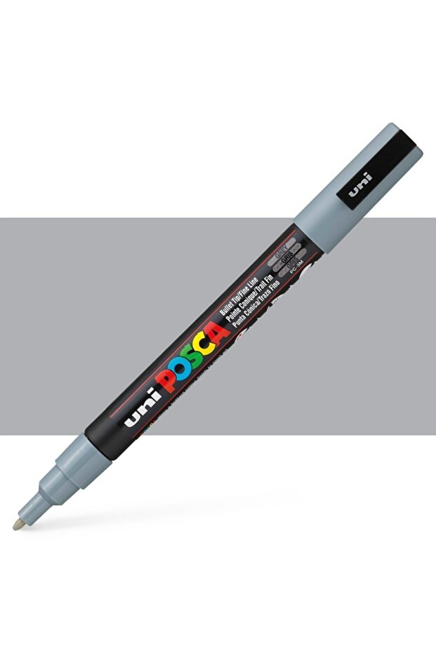 Posca Pc-3M (0.9-1.3mm) Gray