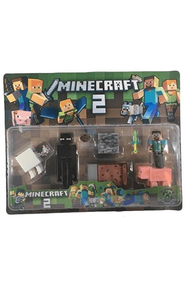 Minecraft 2li Karakter Set - 66061 - 4