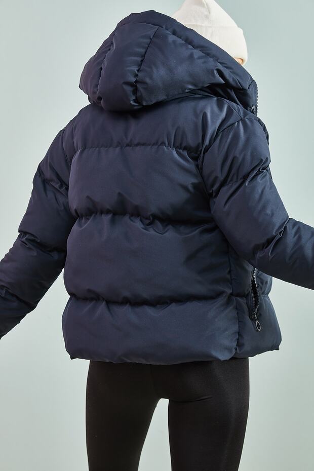 Női kapucnis kabát - 4