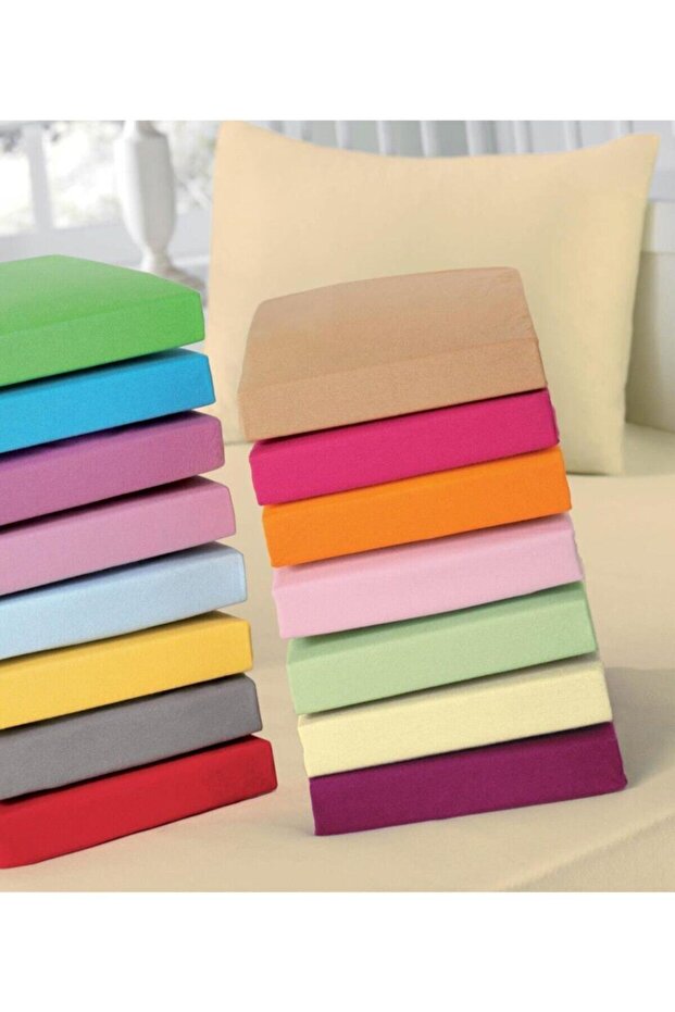 Plain Dye Fitted Bed Sheet - 1