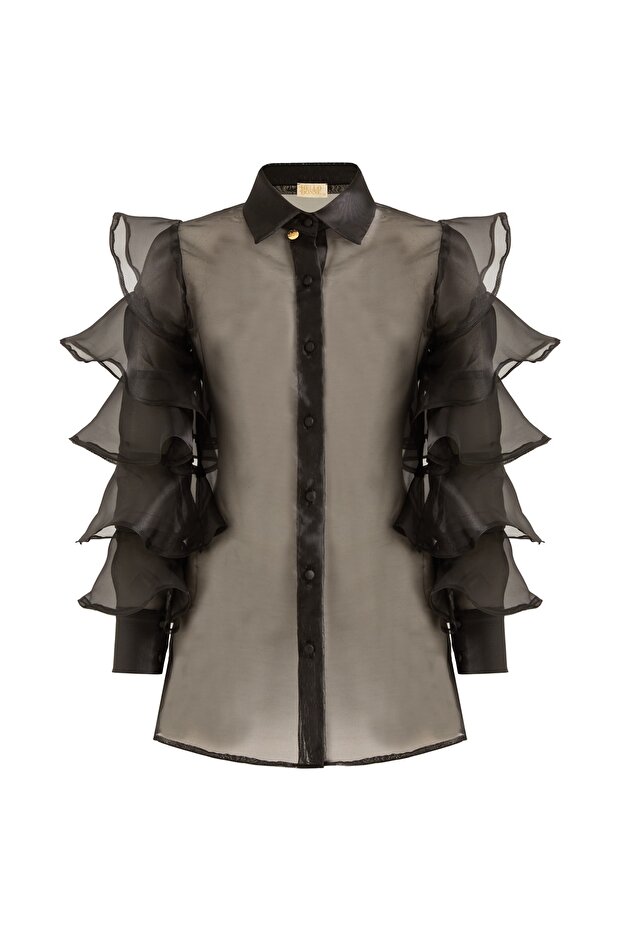 Glory Transparan Gömlek - 4